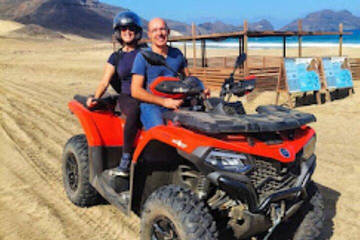 4 Hour Quad Tour of São Vicente Island with Coastal Views