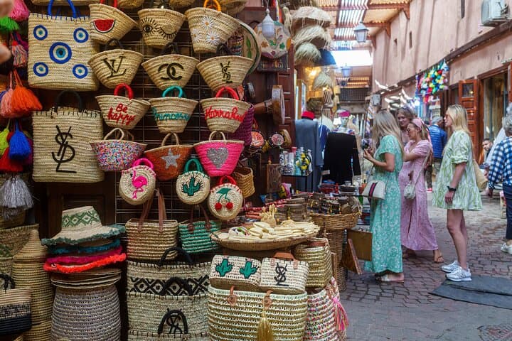 Marrakech: Ben Youssef Madrasa, Jardin Secret & Souks Guided Tour