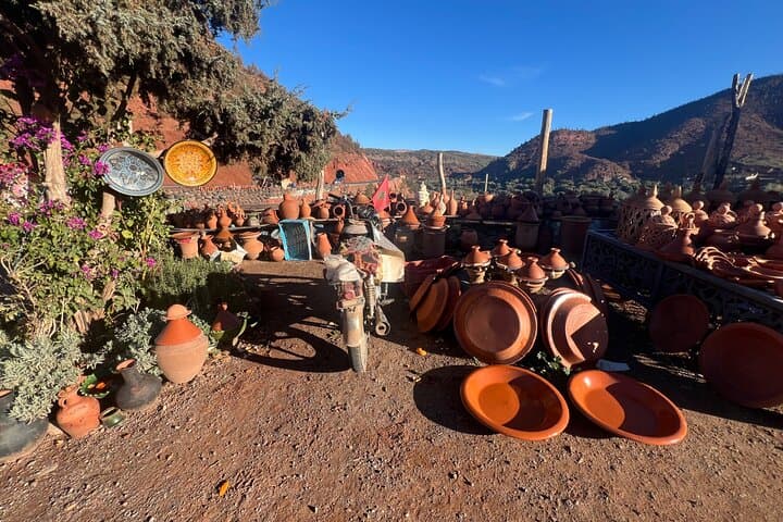 Marrakech: Ourika Valley & Atlas Mountains & Waterfalls + Lunch