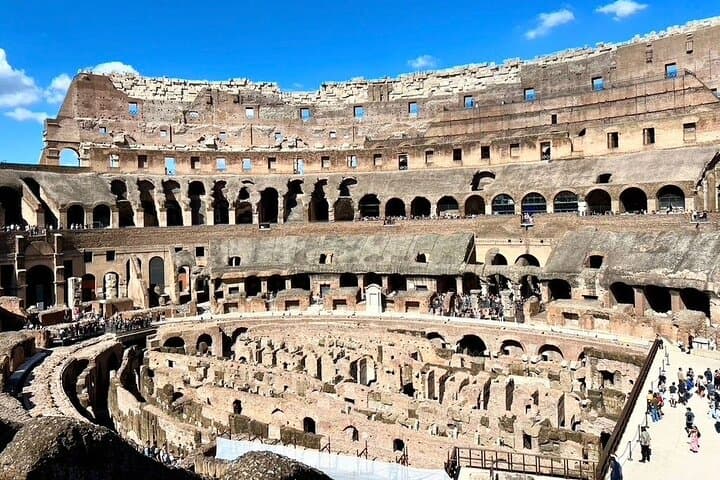 Colosseum, Roman Forum & Palatine Hill Audioguide with Arena Opt