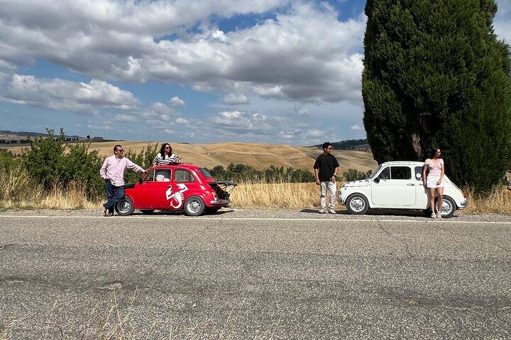 Private Tour in Vintage Fiat 500 - Val d'Orcia