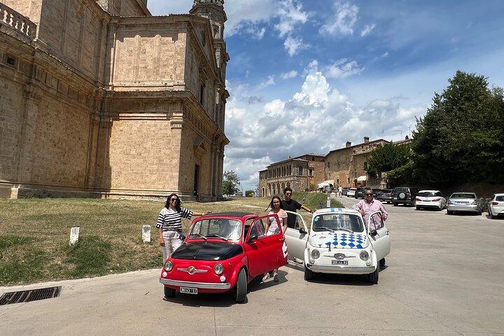 Private Tour in Vintage Fiat 500 - Val d'Orcia