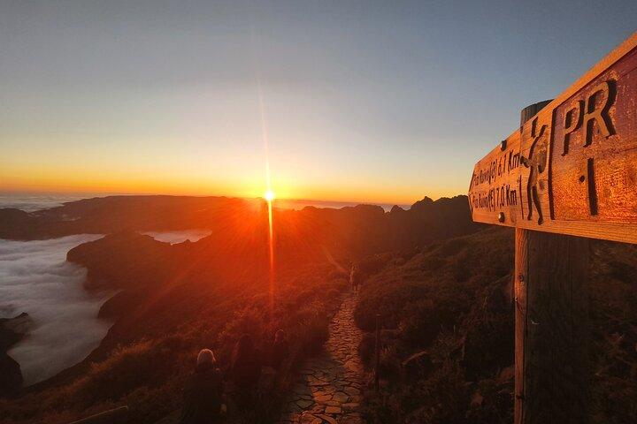 Madeira Sunset at Pico do Arieiro and PR1 Stairway To Heaven