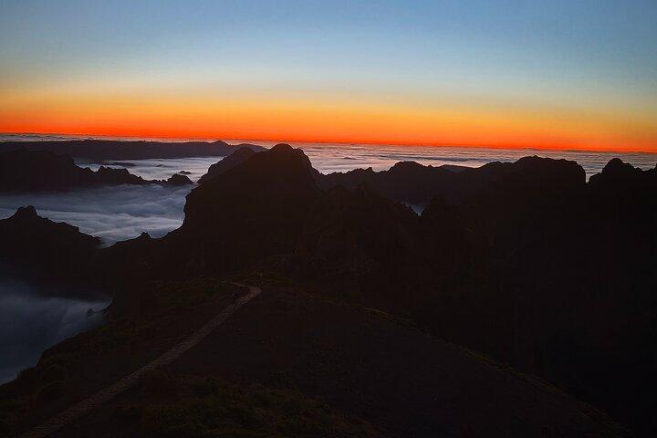 Madeira Sunset at Pico do Arieiro and PR1 Stairway To Heaven