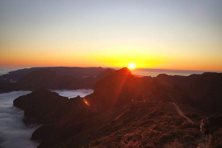 Madeira Sunset at Pico do Arieiro and PR1 Stairway To Heaven