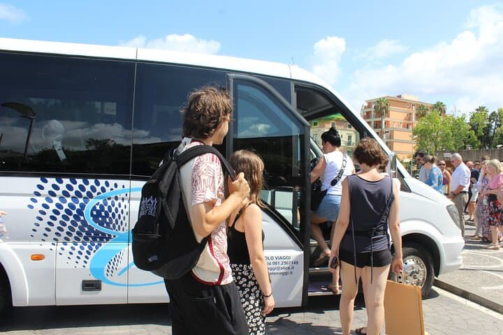 From Naples Amalfi Coast tour Sorrento Positano with local guide