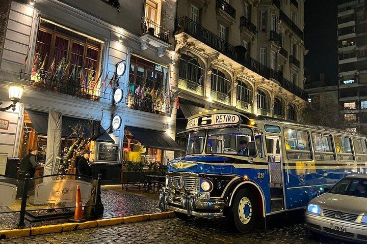 Gala Tango Dinner-Show with optional Classic Bus Transfer
