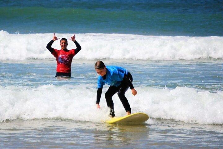 Private Surf Class in Albufeira with Local Instructor