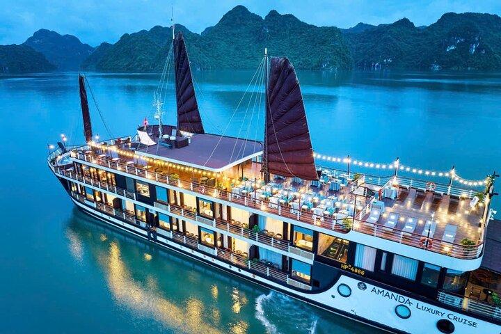 3-Day Lan Ha Bay 5* Cruises and Ninh Binh Day Tour with Bungalow