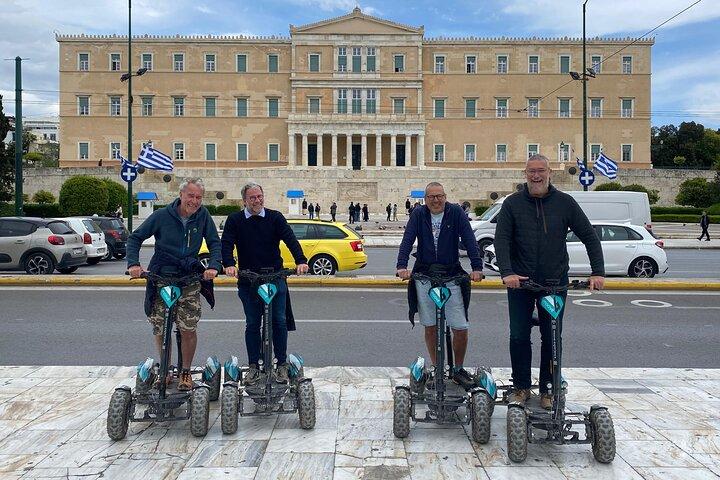 Modern Athens Electric 4W Scooter Tour