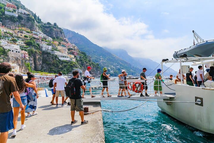 Amalfi Coast Tour: Positano, Amalfi & Ravello from Naples