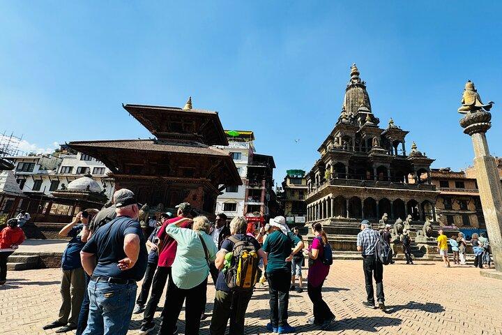 Kathmandu: Patan and Bhaktapur Durbar Square Day Tour with Lunch.