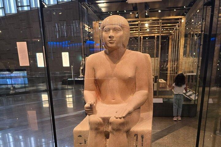 The Grand Egyptian Museum and king tut treasures Private Tour