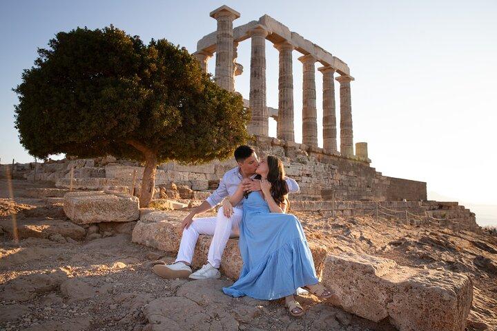 Private Sunset Photo Shoot at Poseidon Temple