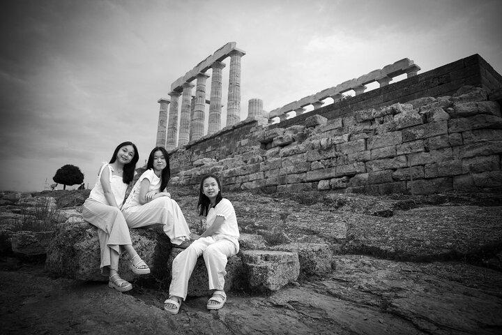 Private Sunset Photo Shoot at Poseidon Temple
