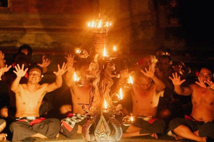 Bali Kecak Fire Dance Show at Tanah Lot, Tabanan with Transport