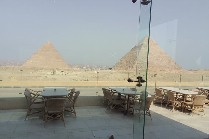 Giza Pyramids and Sphinx and Saqara and Memfis