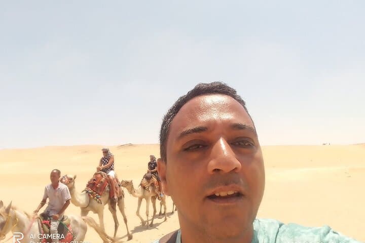 Giza Pyramids and Sphinx and Saqara and Memfis