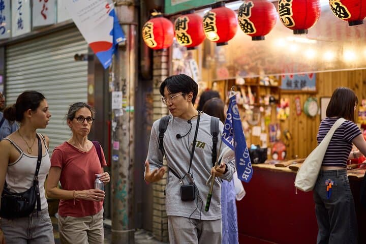 Osaka Dark Side Night Walking Tour in Shinsekai