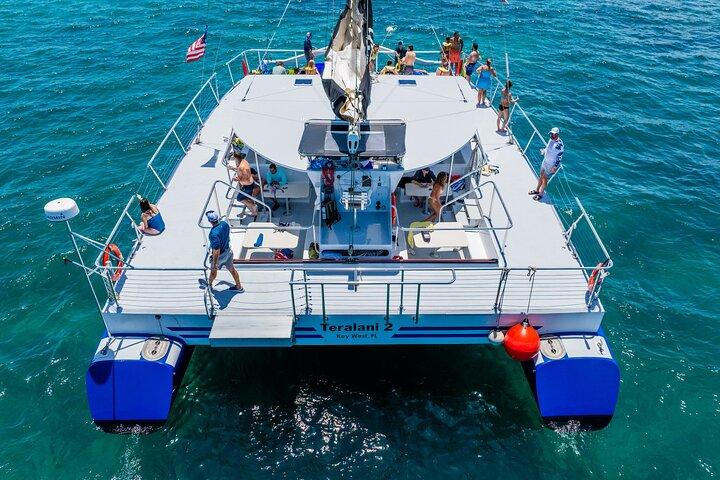 Key West Morning Snorkel Sail with Mimosas and Gourmet Breakfast