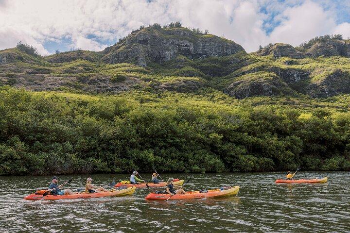 PRIVATE ACCESS: Huleia River Hidden Valley Falls Kayak & Hike
