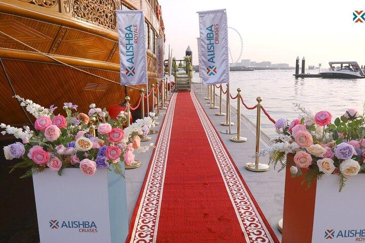 Dubai Marina Luxury Dhow Cruise with Radisonblue catering