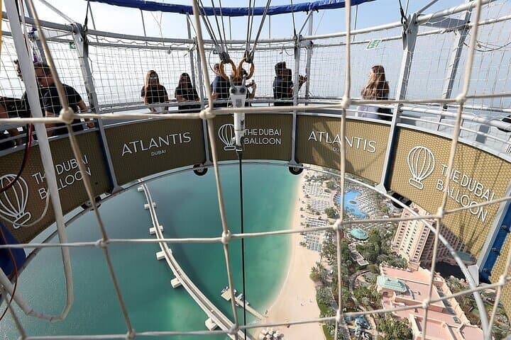 The Dubai Balloon At Atlantis WIth Optional Pick Up And Drop Off