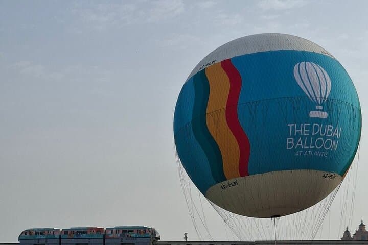The Dubai Balloon At Atlantis WIth Optional Pick Up And Drop Off