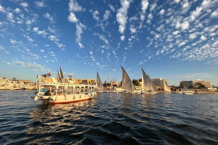 Luxor Private Nile River Motorboat Ride & Banana Island Visit