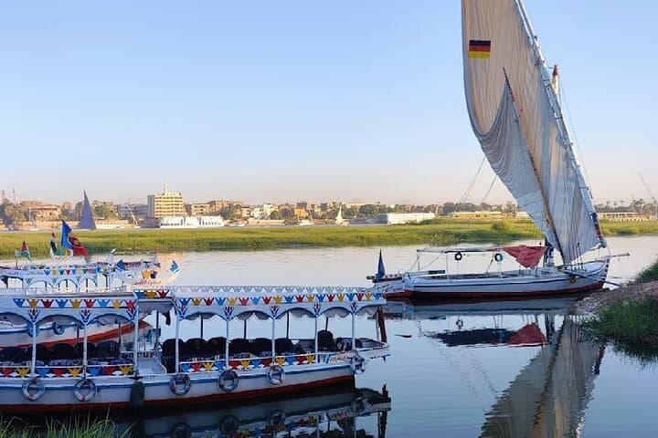 Luxor Private Nile River Motorboat Ride & Banana Island Visit