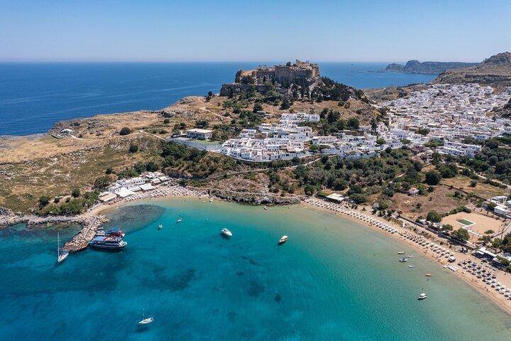 High Speed Cruise to Lindos with 4 hours of Free Time