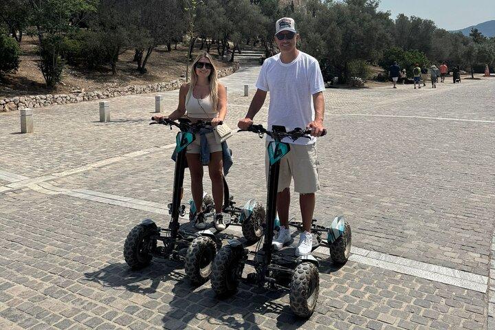 Ancient Athens Electric 4W Scooter Tour