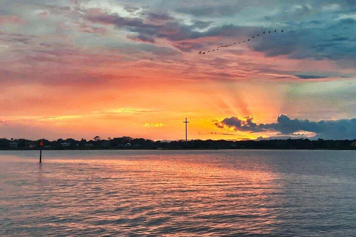 St Augustine Nights of Lights Tour with Narrarated Sunset Option