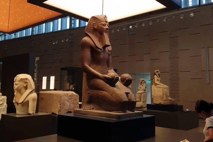 Private Giza Pyramids&Sphinx with Grand Egyptian museum GEM Tour