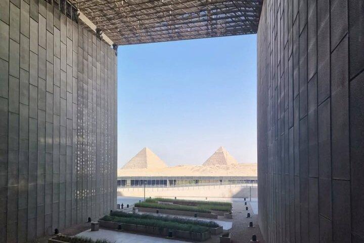 Private Giza Pyramids&Sphinx with Grand Egyptian museum GEM Tour