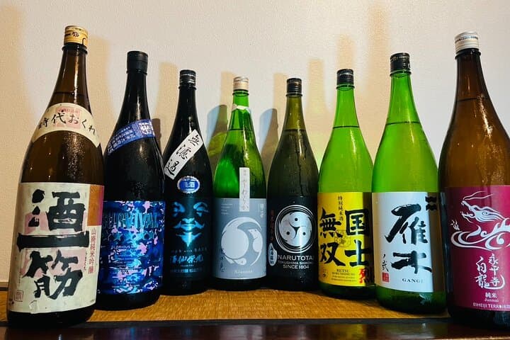 Unlimited Sake Tasting with Sushi Omakase near Tokyo Tower