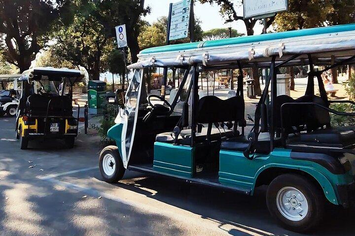 Rome Panoramic Golf Cart Tour with Private Guide