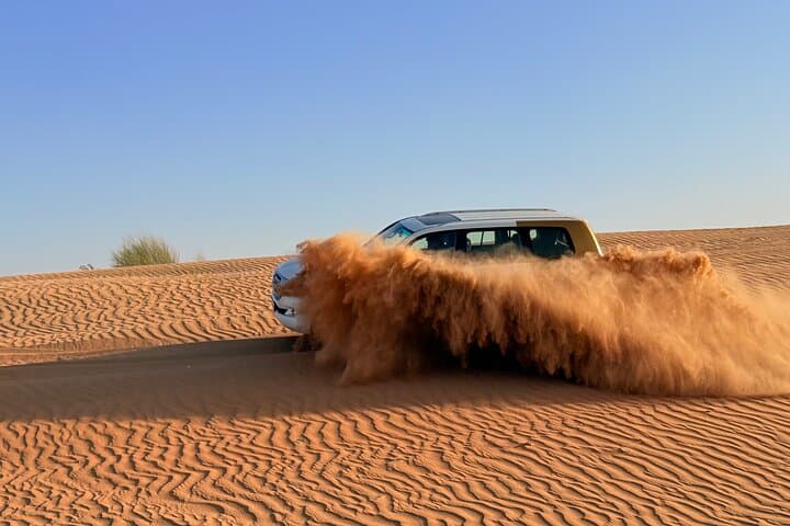 Dubai Desert Safari with BBQ Dinner, Live Shows & Camel Ride