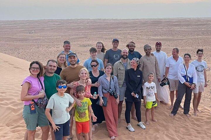 Wahiba Sands Dunes and Sunset Discover the desert with us