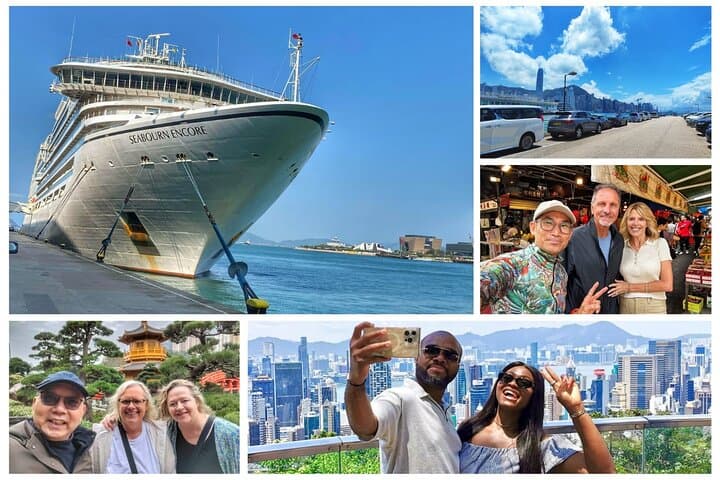 Hong Kong|Cruise Terminal Pickup with Sightseeing Private Tour