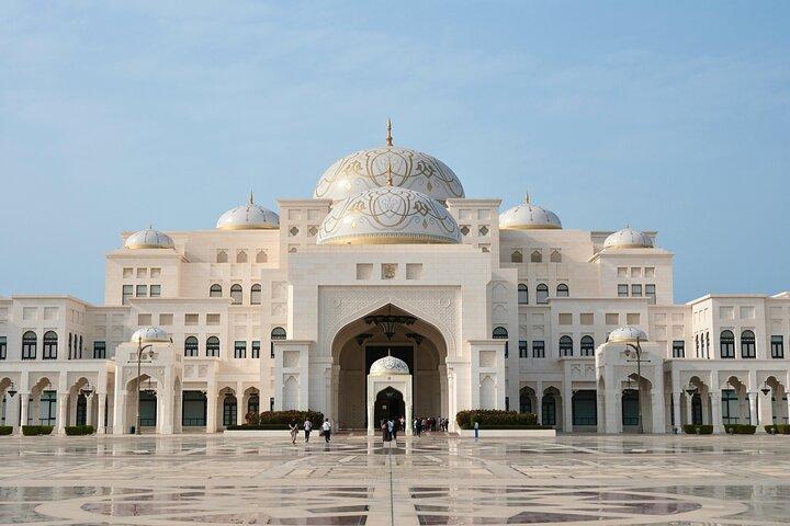 Abu Dhabi City Tour With Sheikh Zayed Mosque Qasr Al Watan Louvre