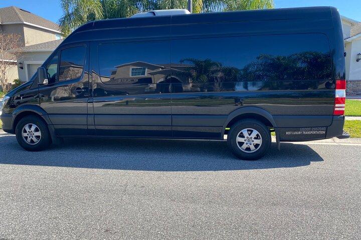 14 Passengers Van private Transfer to/From Port Canaveral One Way