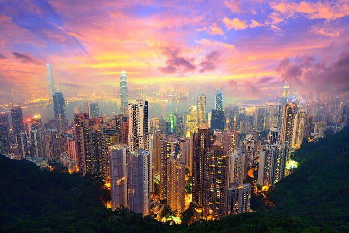 Hong Kong's Top 2 sites: Private Victoria Peak & Big Buddha Tour