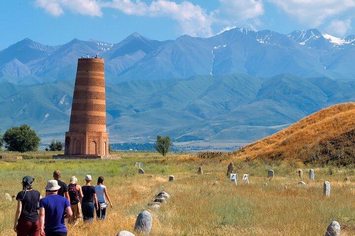 All in one Day: Burana, Kok Moynok Canyon& Issyk Kul from Bishkek