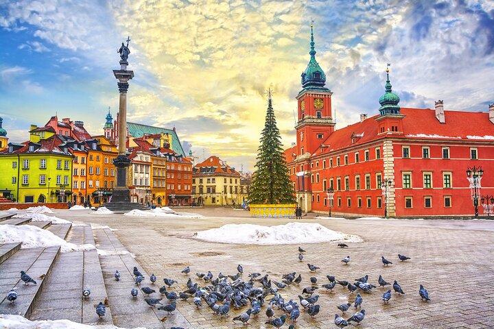Best of Warsaw Full-Day Private Tour with Transport & Ticket