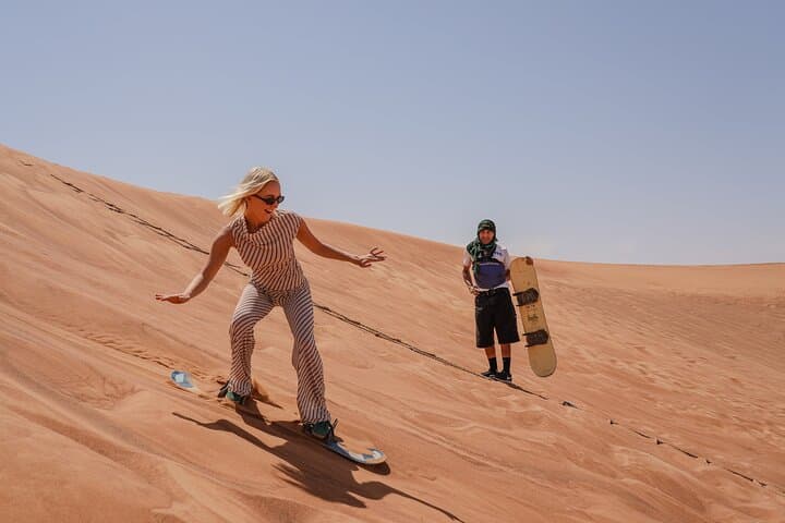 Dubai Red Dunes Desert Safari, Quad Bike, Camels at Al Khayma