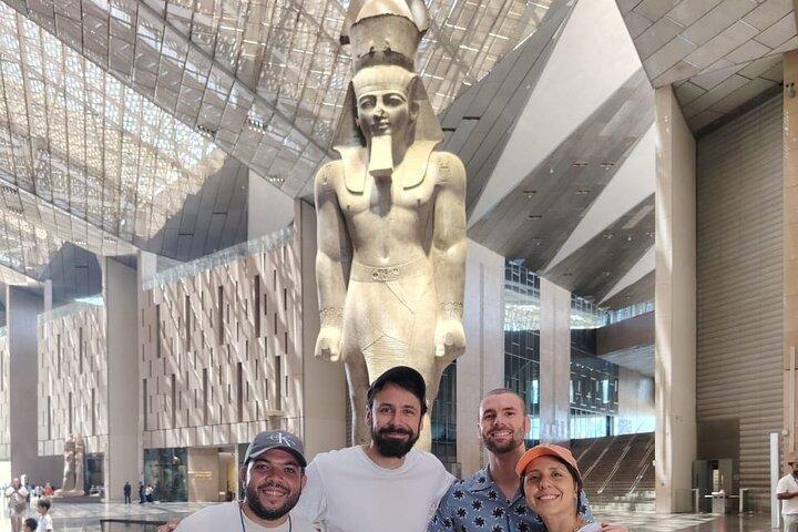 Giza Pyramids & Sphinx & Grand Egyptian Museum & valley of sphinx