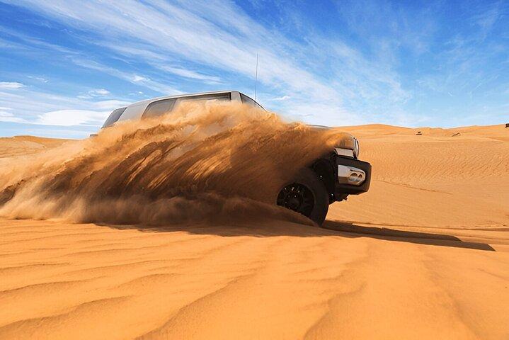 Vip Red Dunes Desert Safari Pick/Drop Camel Ride Dinner & Shows