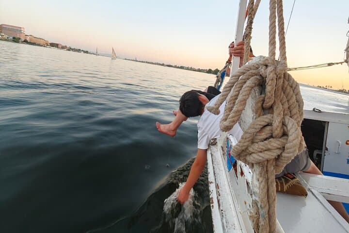 Private Felucca Sunrise or Sunset Ride on the Nile River in Luxor