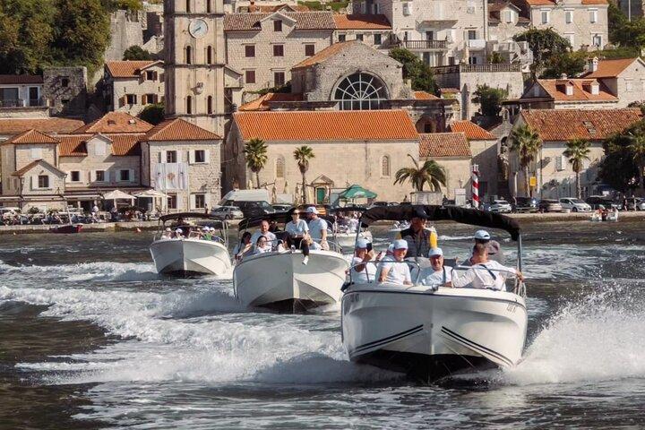Kotor: Blue Cave, Submarine Base and Lady of the Rocks Tour